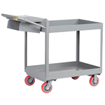 Picking carts are used to move items from one place to another. Order picking carts also reduce the need for furniture and stationary workstations.