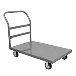 BenchPro, 19-BE-PC2430+Gray+5 in. Urethane Casters, Platform Cart, 24 in. D x 30 in. W, Gray